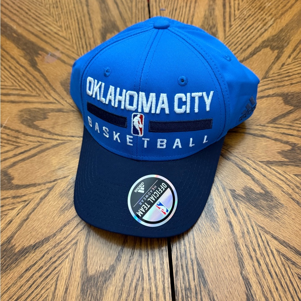 Adidas OKC New with Tags Blue Basketball Cap